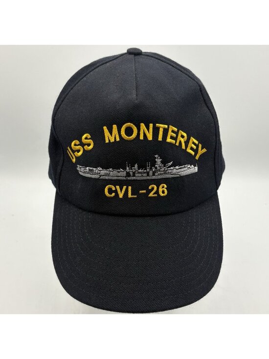 Other - USS Monterey CVL-26 Hat Navy Ship Cap HMC Honors Made in USA Veteran